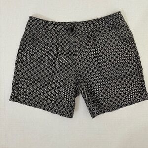 Ann Taylor Monochrome Patterned Shorts